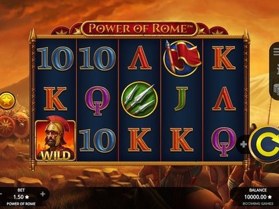 Игровой аппарат Power Of Rome студии Booming Games
